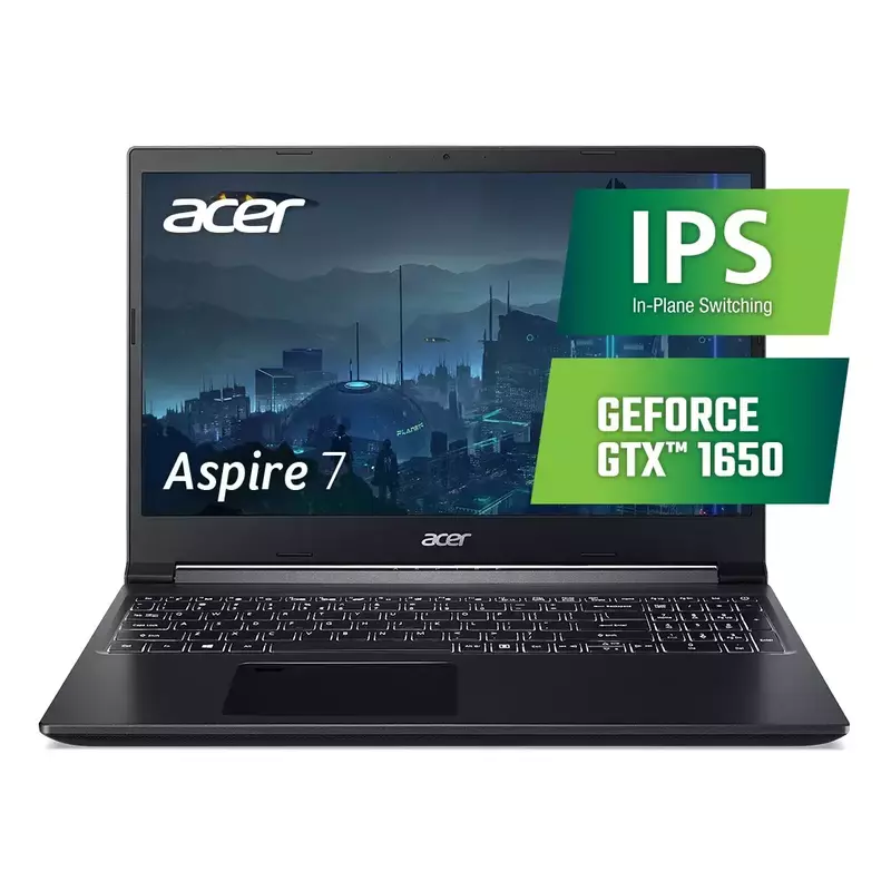 Ноутбук Acer Aspire 7 A715-42G-R0VS Charcoal Black (NH.QBFEU.00A) фото