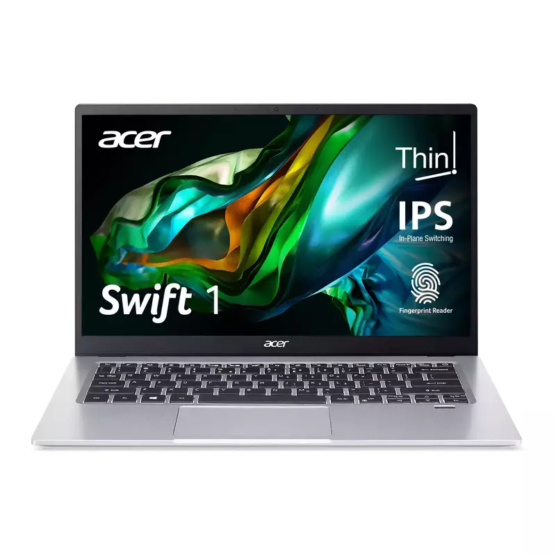 Ноутбук Acer Swift 1 SF114-34 Pure Silver (NX.A77EU.00J) фото