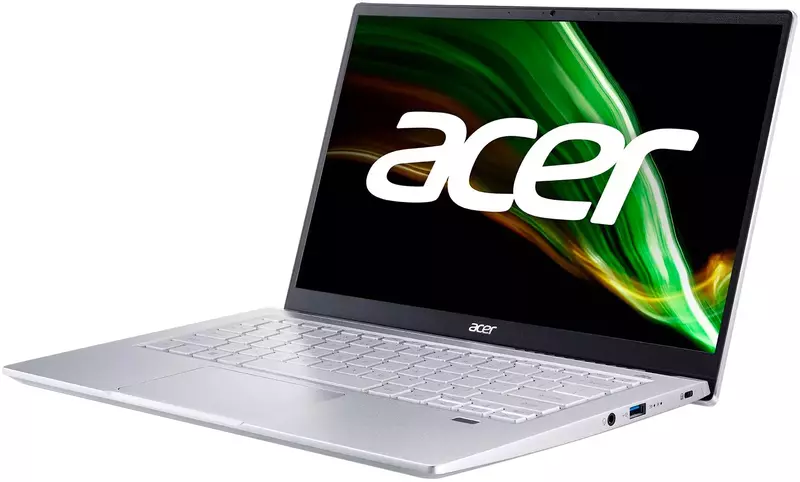 Ноутбук Acer Swift 3 SF314-43 Silver (NX.AB1EU.01U) фото