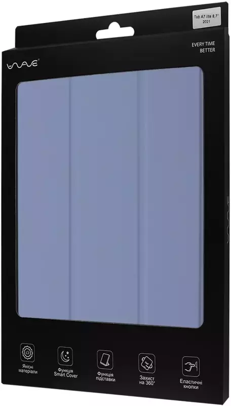 Чохол для Samsung Tab A7 lite 8,7" 2021 (SM-T225) Smart Cover (light purple) фото