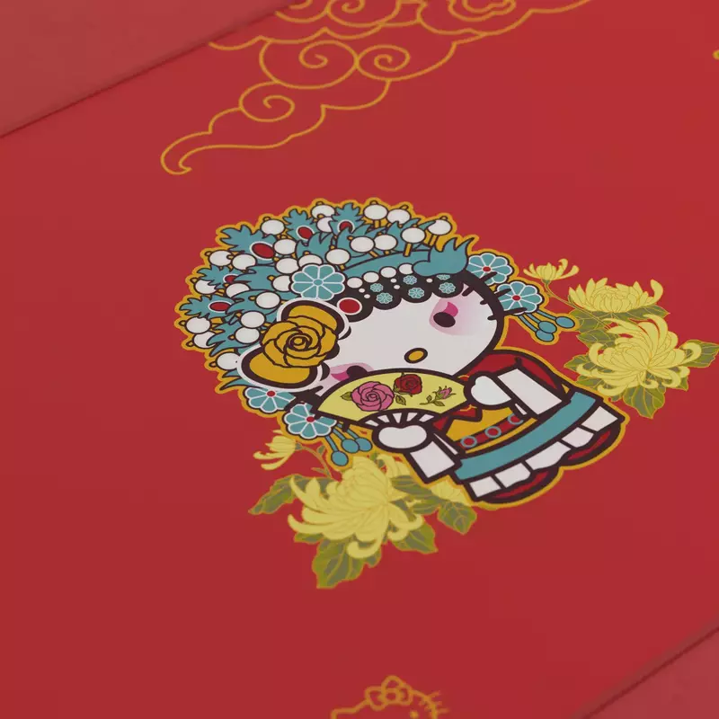 Ігрова поверхня AKKO Hellokitty Peking Opera Deskmat B (6925758615419) фото