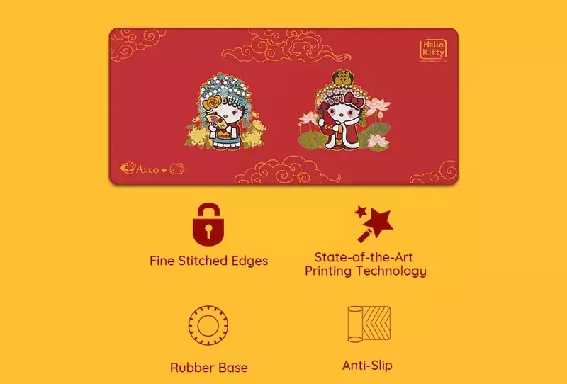 Ігрова поверхня AKKO Hellokitty Peking Opera Deskmat B (6925758615419) фото