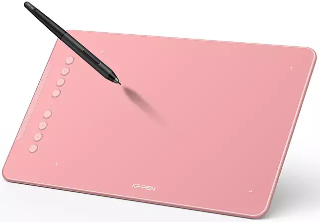 Графічний планшет XP-PEN Deco 01V2 (Pink) фото