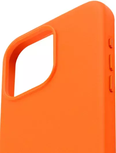 Чохол для iPhone 15 Pro Max WAVE Premium Leather Edition Case with MagSafe (orange) фото