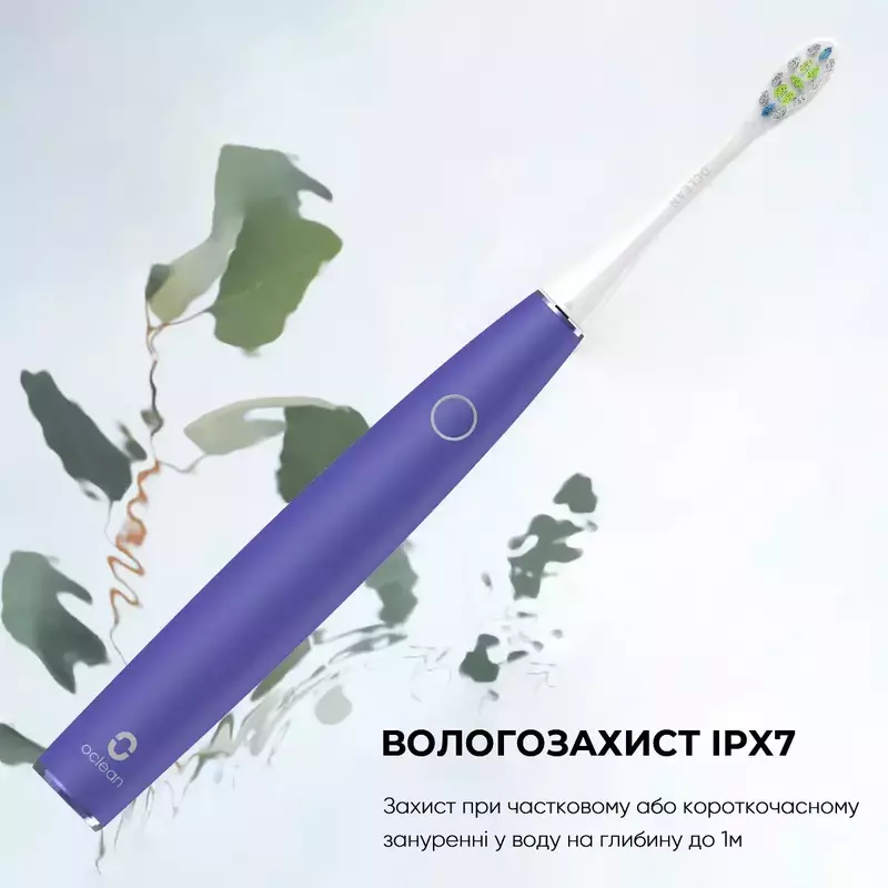 Розумна зубна електрощітка OcleanAir 2 Purple фото