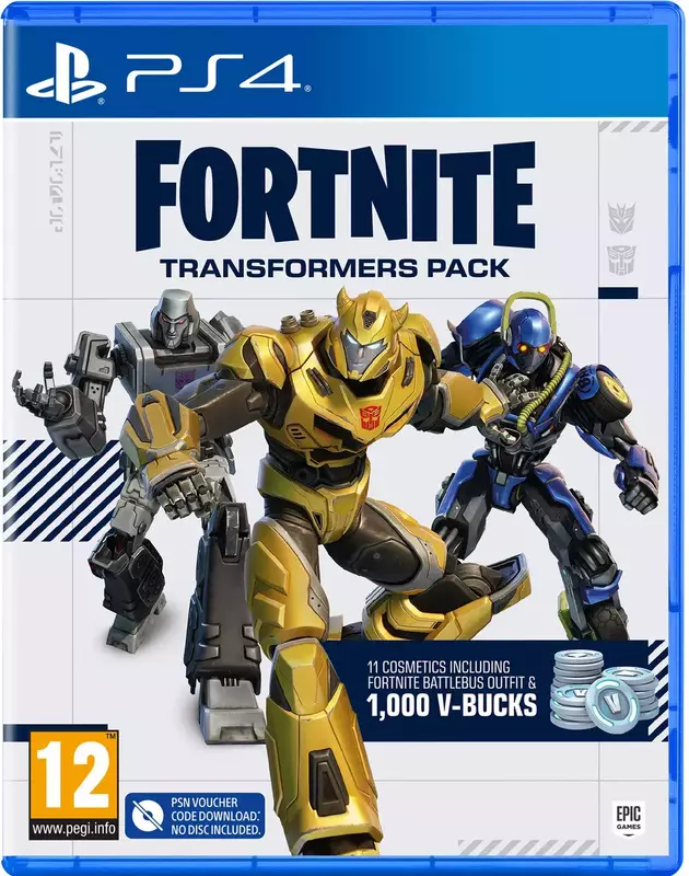 Ігра консольна Fortnite - Transformers Pack код активації для PS4 фото