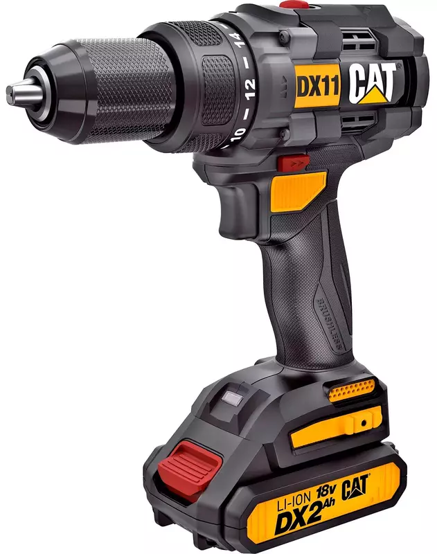 Дриль-шуруповерт акумуляторний CAT DX11 - фото - №0