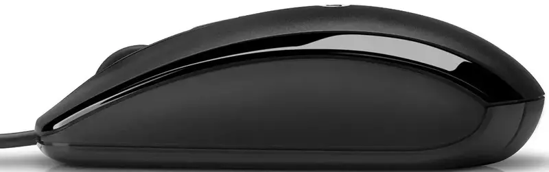 Миша HP X500 дротова (Black) E5E76AA - фото - №2