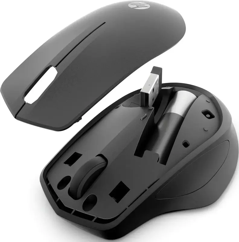 Миша HP 280 Silent Wireless (Black) 19U64AA - фото - №4