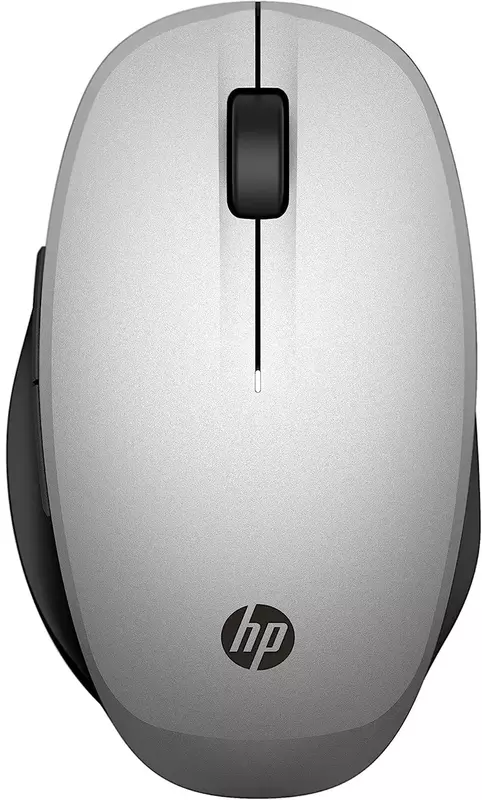 Миша HP 300 Dual Mode BT/WL (Silver) 6CR72AA - фото - №0