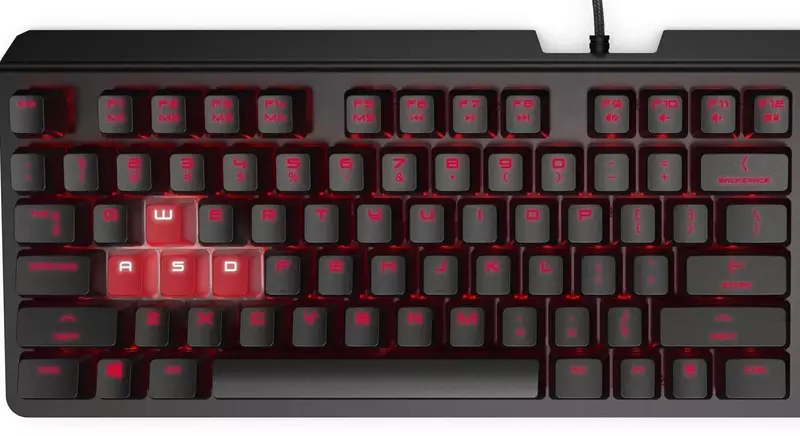 Ігрова клавіатура HP OMEN Encoder LED 104key (6YW76AA) - фото - №4