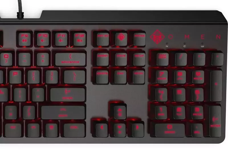 Ігрова клавіатура HP OMEN Encoder LED 104key (6YW76AA) - фото - №5