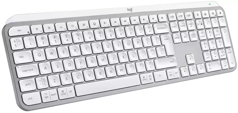 Клавiатура Logitech MX Keys S Advanced Illuminated UA Wireless (Pale Grey) 920-011588 фото
