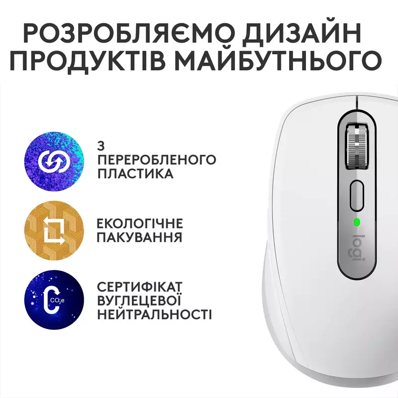 Мышь Logitech MX Anywhere 3S Bluetooth (Pale Grey) 910-006930 фото