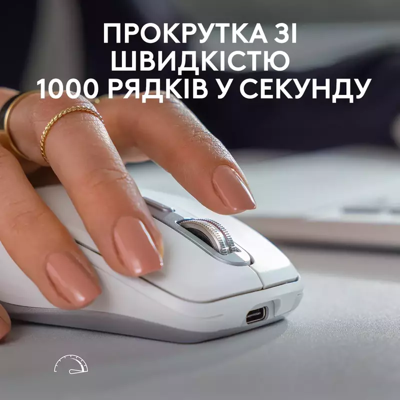 Мышь Logitech MX Anywhere 3S Bluetooth (Pale Grey) 910-006930 фото