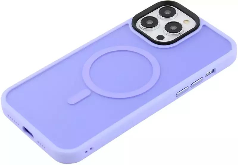 Чохол iPhone 13 Pro Max WAVE Matte Insane Case with MagSafe (sierra blue) фото