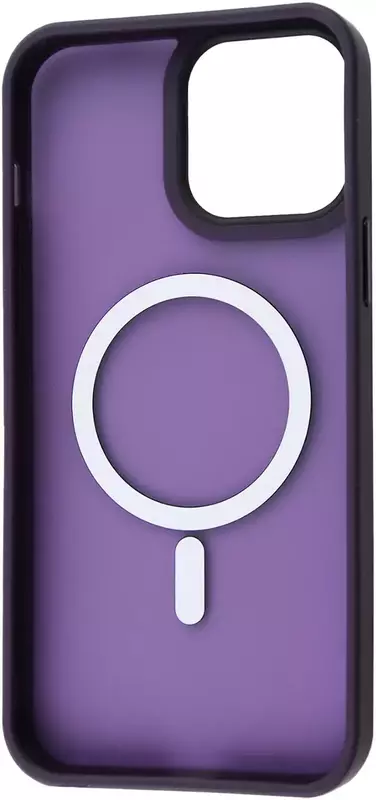 Чохол iPhone 13 Pro Max WAVE Matte Insane Case with MagSafe (deep purple) - фото - №2