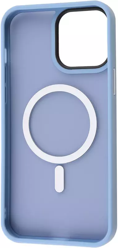 Чохол iPhone 13 Pro Max WAVE Matte Insane Case with MagSafe (light purple) фото