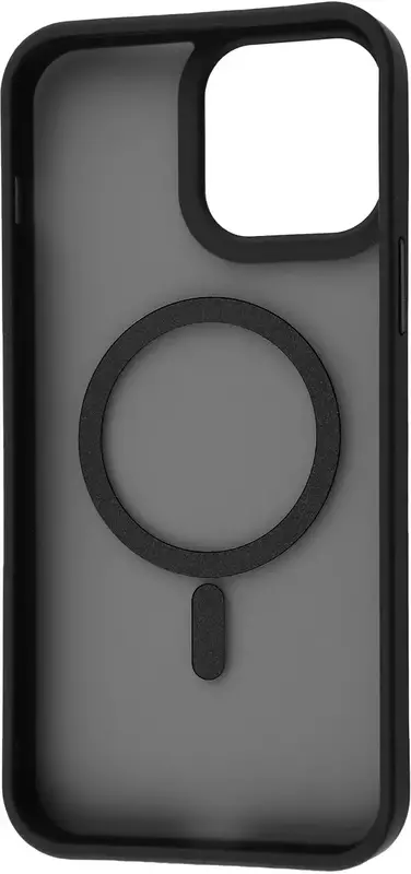 Чехол iPhone 13 Pro Max WAVE Matte Insane Case with MagSafe (black) - фото - №2