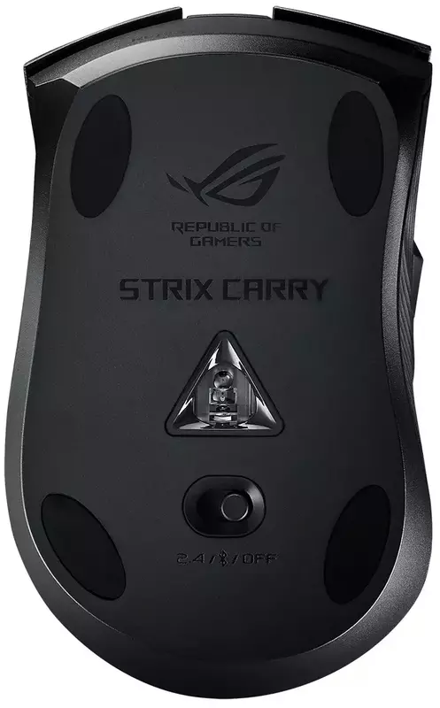 Миша ігрова ASUS ROG Strix CARRY USB (Black) 90MP01B0-B0UA00 фото