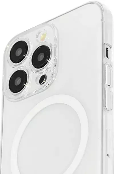 Чохол для iPhone 13 Pro WAVE Premium Crystal Case with MagSafe (transparent) - фото - №3