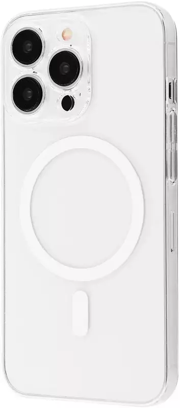 Чохол для iPhone 13 Pro WAVE Premium Crystal Case with MagSafe (transparent) - фото - №0