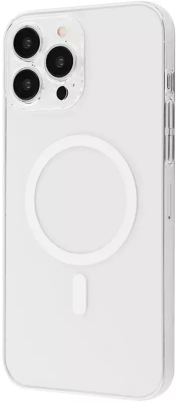 Чохол для iPhone 13 Pro Max WAVE Premium Crystal Case with MagSafe (transparent) фото