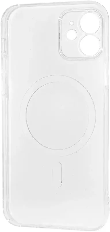 Чохол для iPhone 12 WAVE Premium Crystal Case with MagSafe (transparent) - фото - №2