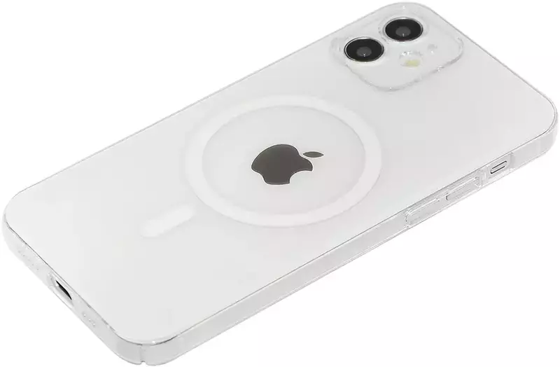 Чохол для iPhone 12 WAVE Premium Crystal Case with MagSafe (transparent) - фото - №1