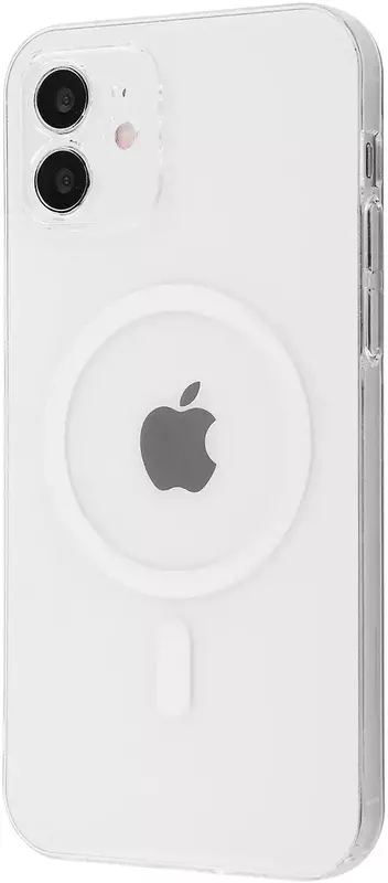 Чохол для iPhone 12 WAVE Premium Crystal Case with MagSafe (transparent) - фото - №0