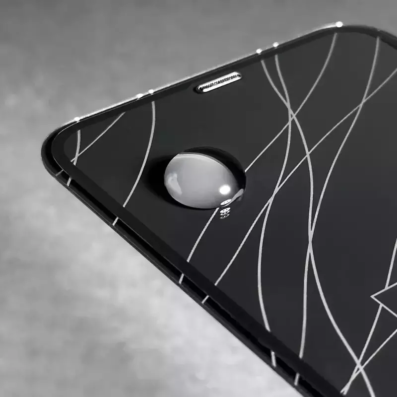 Захисне скло WAVE Premium iPhone для 12 Pro Max (black) фото
