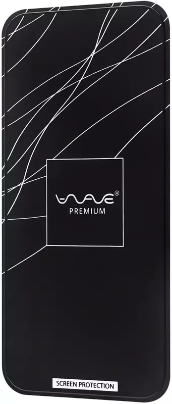 Захисне скло WAVE Premium iPhone для 12/12 Pro (black) фото
