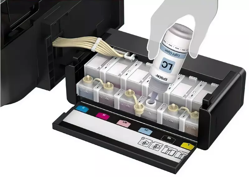 Принтер EPSON L810 (C11CE32402) - фото - №4