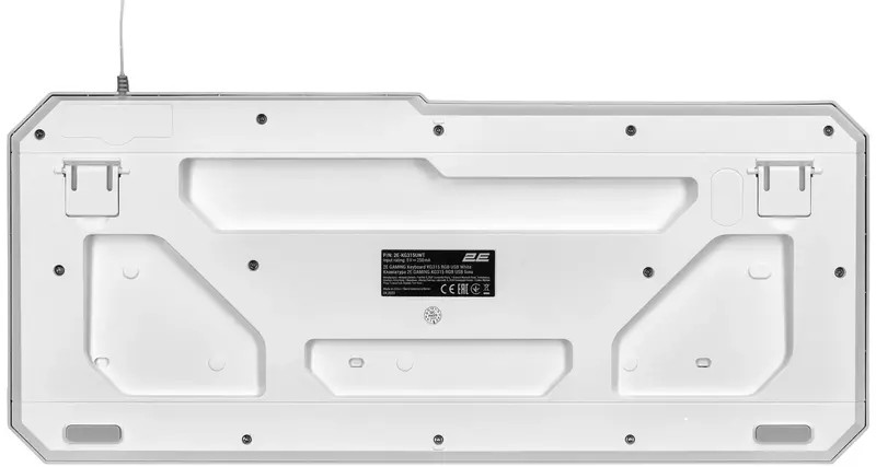 Ігрова клавіатура 2E GAMING KG315 RGB USB Ukr (White) 2E-KG315UWT фото