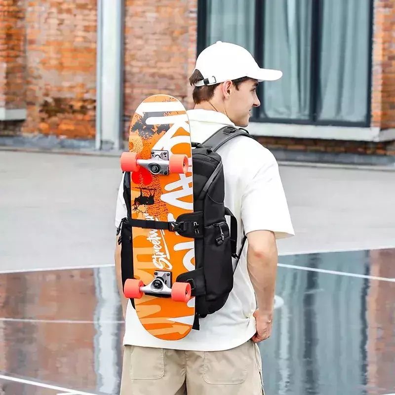 Рюкзак Ozuko 9617 BLACK - фото - №5