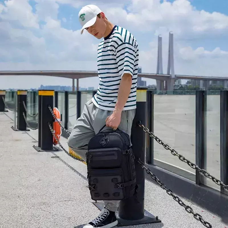 Рюкзак Ozuko 9601 BLACK - фото - №4