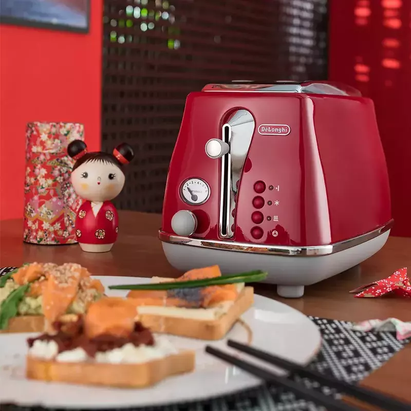 Тостер DeLonghi CTOC 2103 R - фото - №4