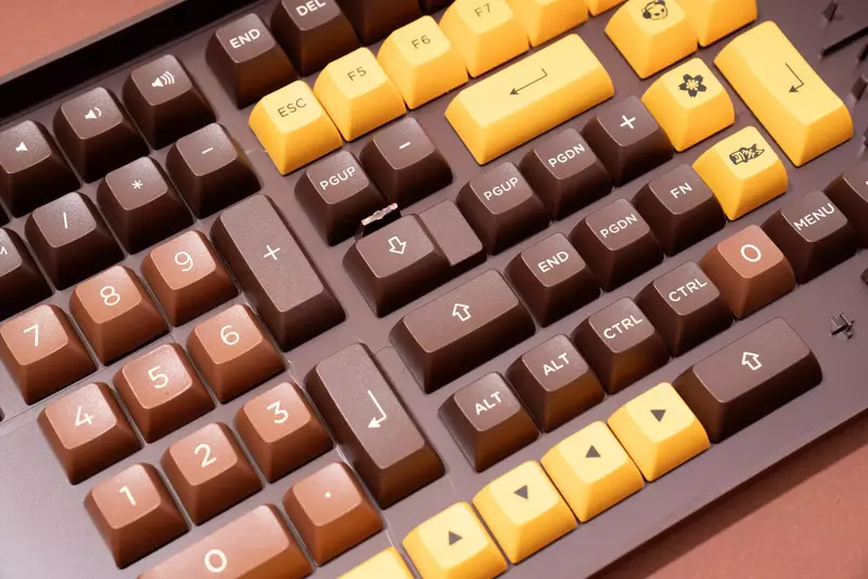 Набір кейкапів Akko Chocolate ASA Fullset Keycaps (6925758615044) фото