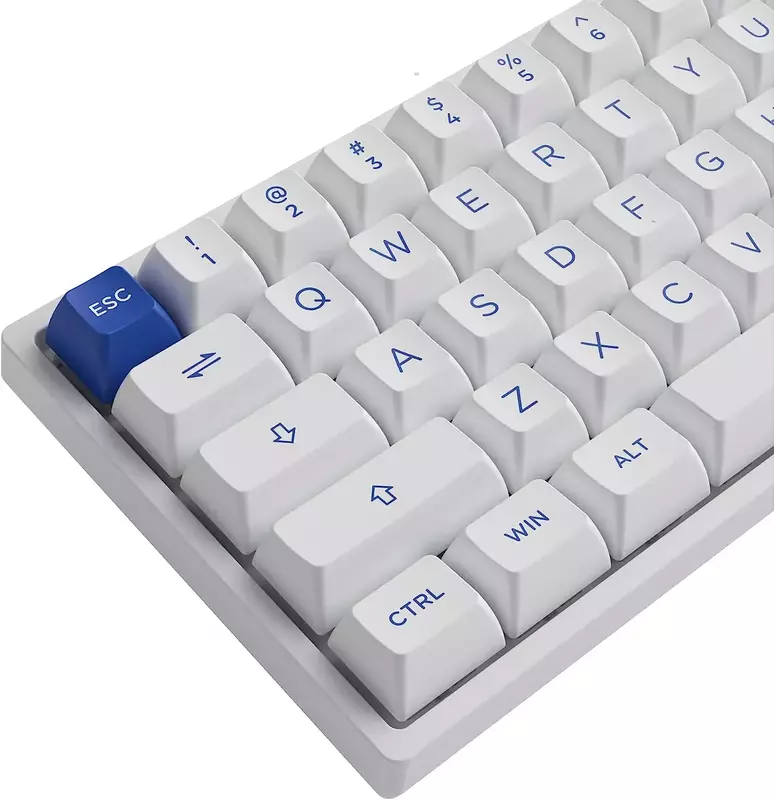 Набір кейкапів Akko Blue on White Fullset Keycaps (6925758618298) фото