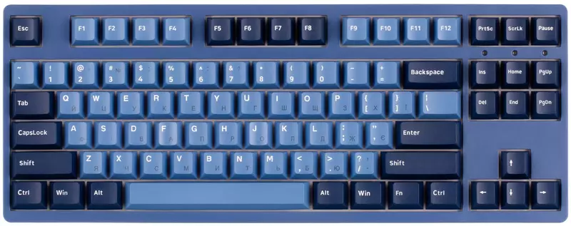 Клавіатура AKKO 3087 DS Ocean Star 87Key CS Blue V2 (6925758614252) фото