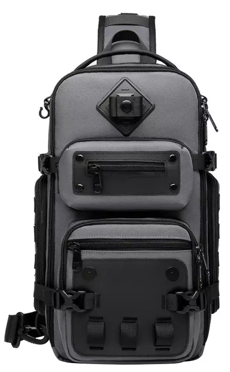 Сумка слінг Ozuko 9585 GRAY - фото - №0