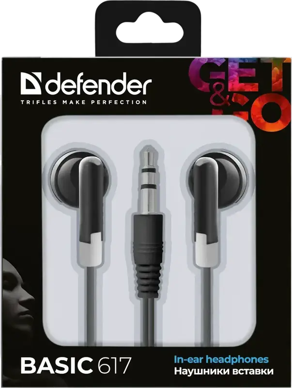 Навушники Defender Basic 617 (Black) 63617 фото