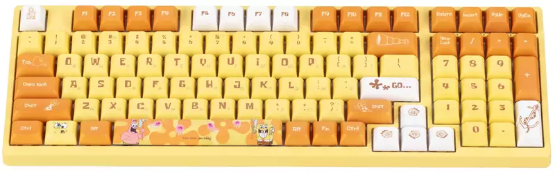 Клавіатура AKKO 3098S Sponge Bob 98Key CS Starfish (6925758613897) фото
