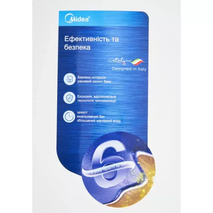 Водонагрівач MIDEA D80-15F6(W) - фото - №8