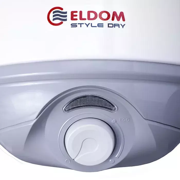 Водонагрівач Eldom Style DRY 80 2x1.0 kW 72265WD - фото - №2