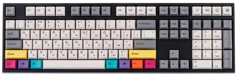 Клавіатура Varmilo VEA108 CMYK 108Key Cherry Mx Blue - фото - №0