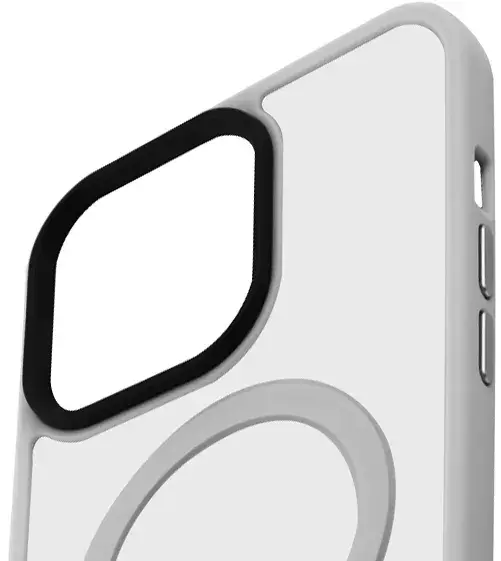 Чохол для iPhone 15 Pro WAVE Matte Insane Case with MagSafe (gray) фото