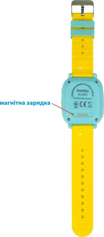 Детские смарт-часы AmiGo GO001 iP67 (Green) фото