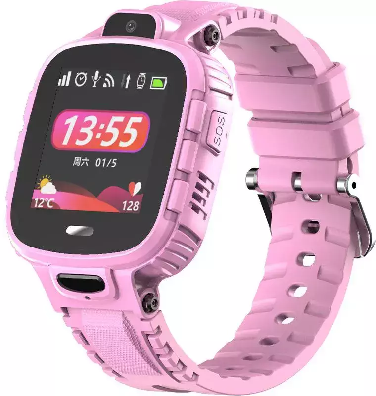 Детские смарт-часы с GPS трекером Gelius Pro GP-PK001 (PRO KID) (Pink) фото