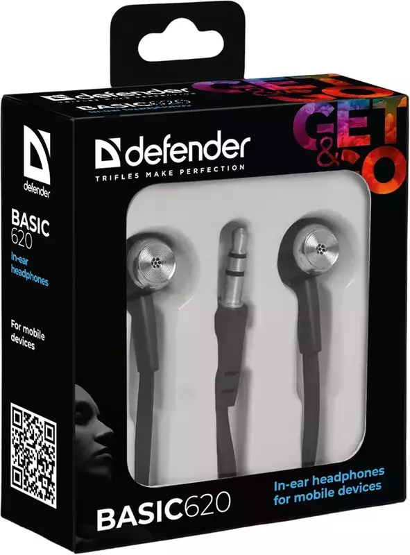 Наушники Defender Basic 620 (Black) 63620 фото
